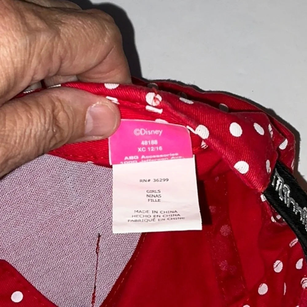 Minnie Mouse Baseball Cap, Girls